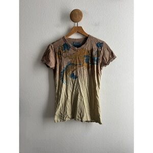 Custo Barcelona Graphic Dragon Vneck Tshirt